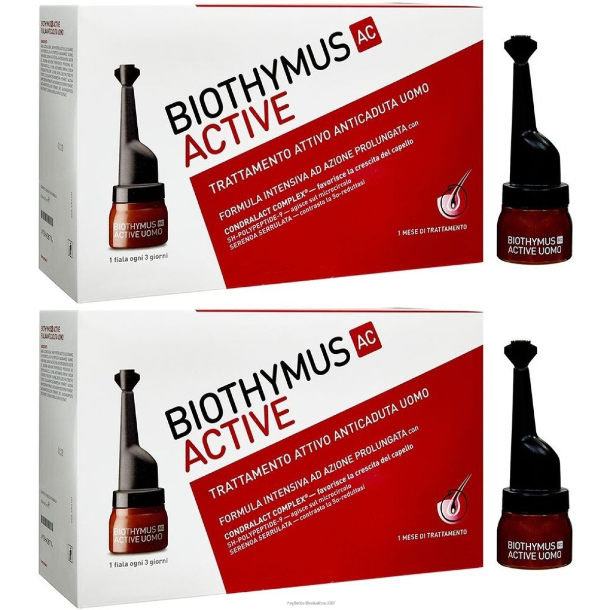 Trova Offerte di biothymus ac active trattamento attivo anticaduta uomo set da 2 2x10x3 e compra online