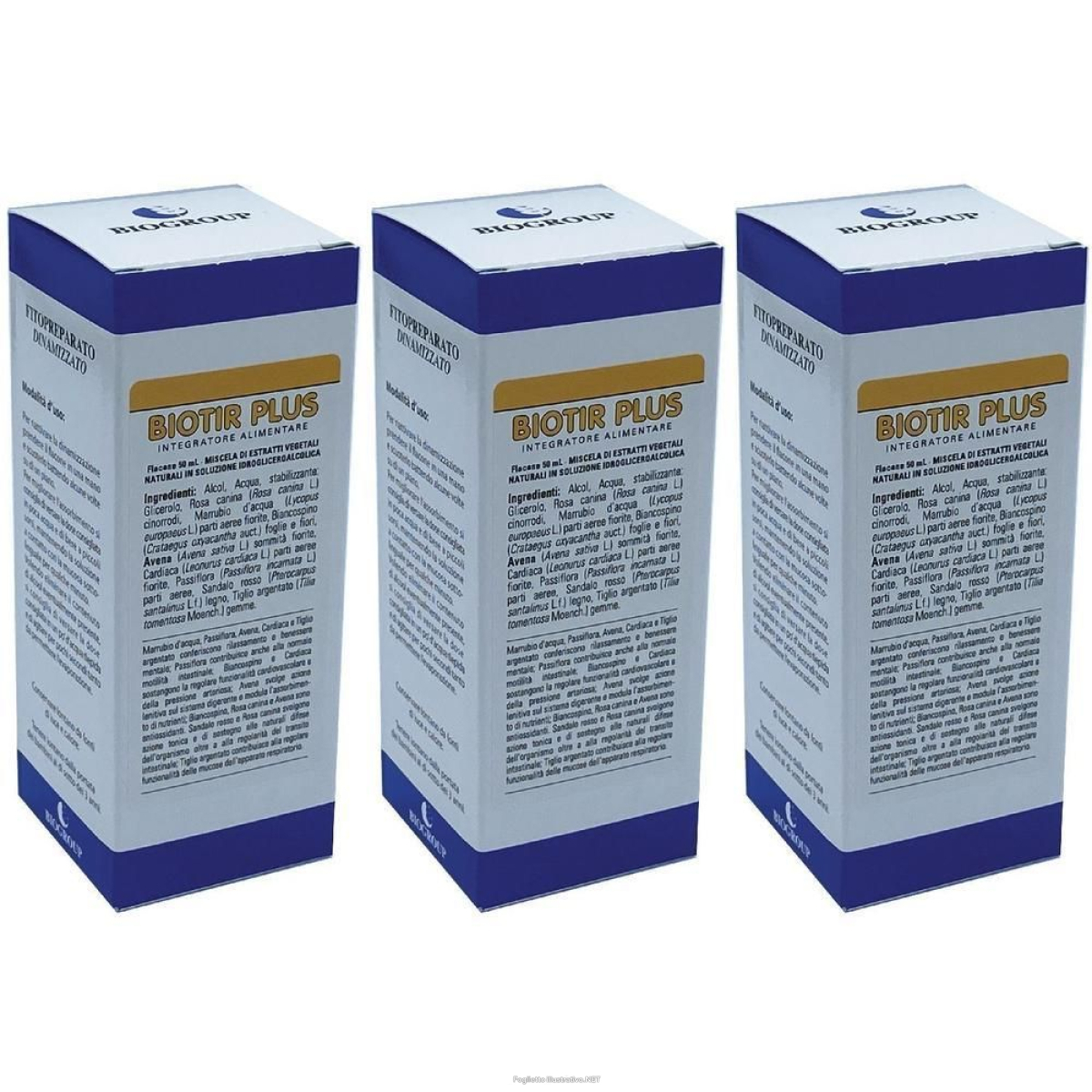 Trova Offerte di biotir plus soluzione idroalcolica 50 ml 3x50 ml orale e compra online