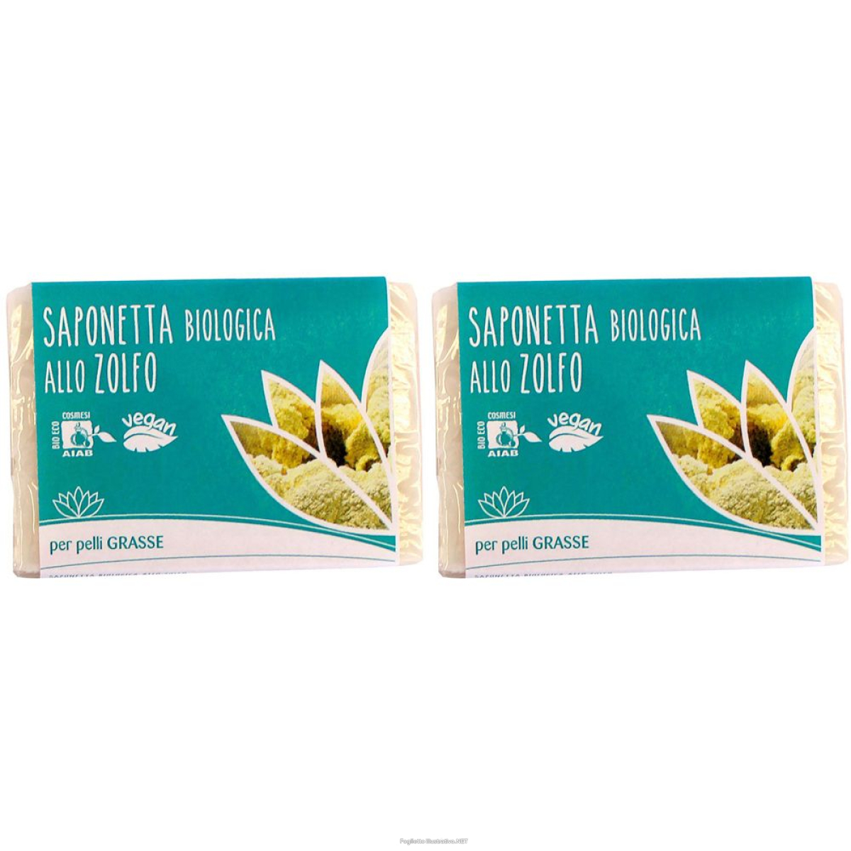 Trova Offerte di biotobio	saponetta zolfo bio set da 2 2x100 g sapone e compra online