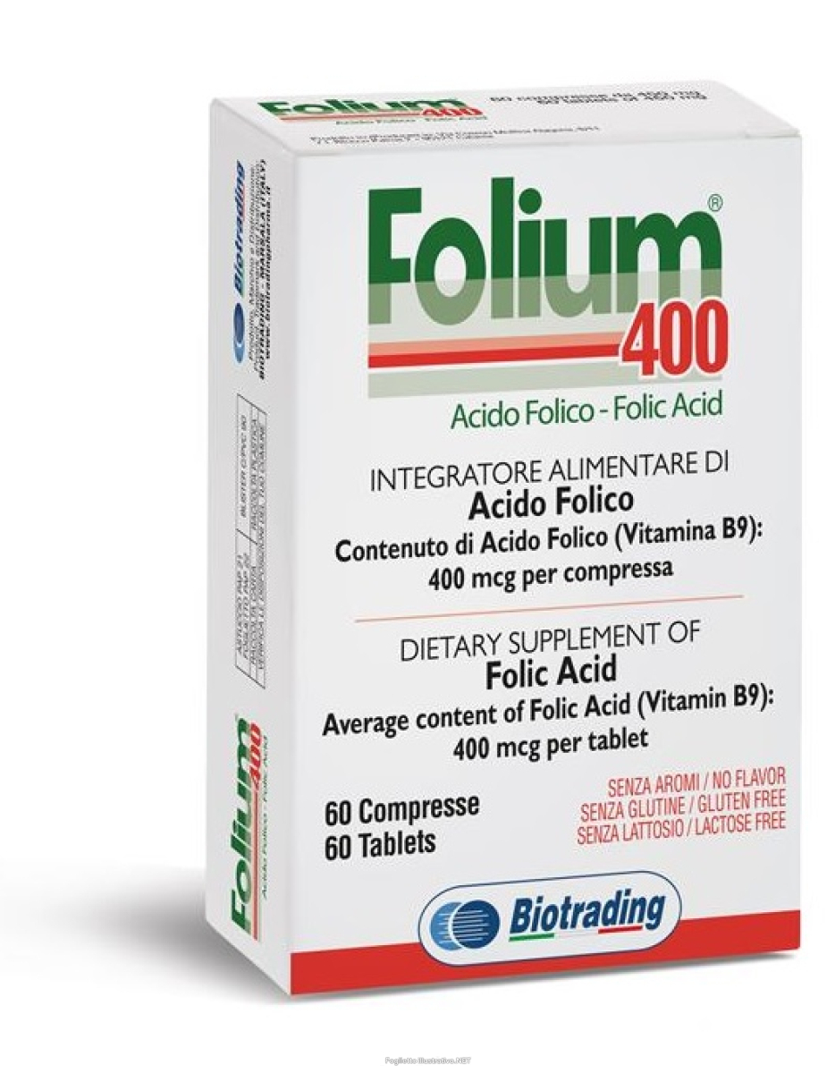 Trova Offerte di biotrading folium 400 integratore alimentare acido folico per gravidanza 60 compresse e compra online