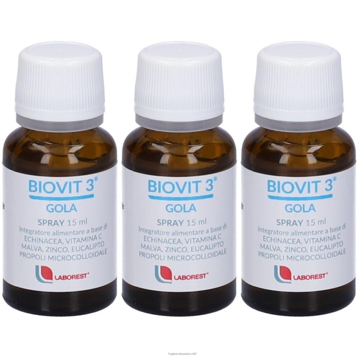 Trova Offerte di biovit 3 gola fiala spray 3x15 ml e compra online