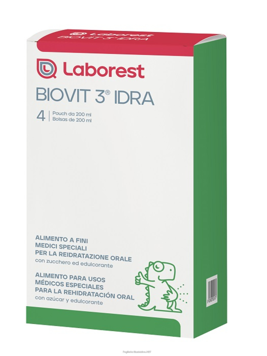 Trova Offerte di biovit 3 idra alimento a fini medici speciali per la reidratazione orale 4 x 200ml e compra online