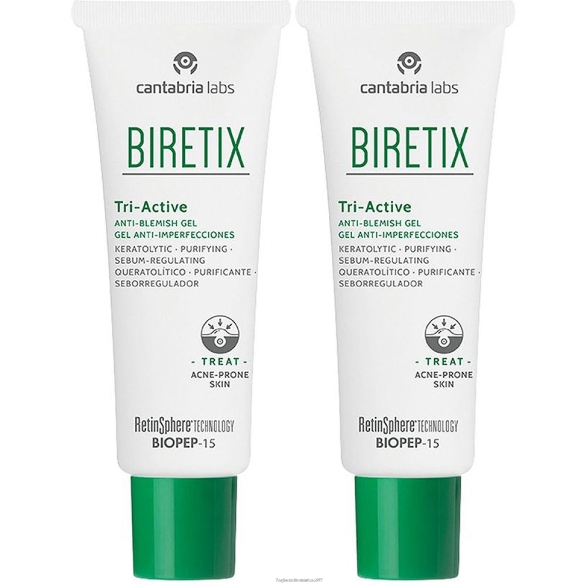 Trova Offerte di biretix triactive 50 ml set da 2 2x50 ml fluido e compra online