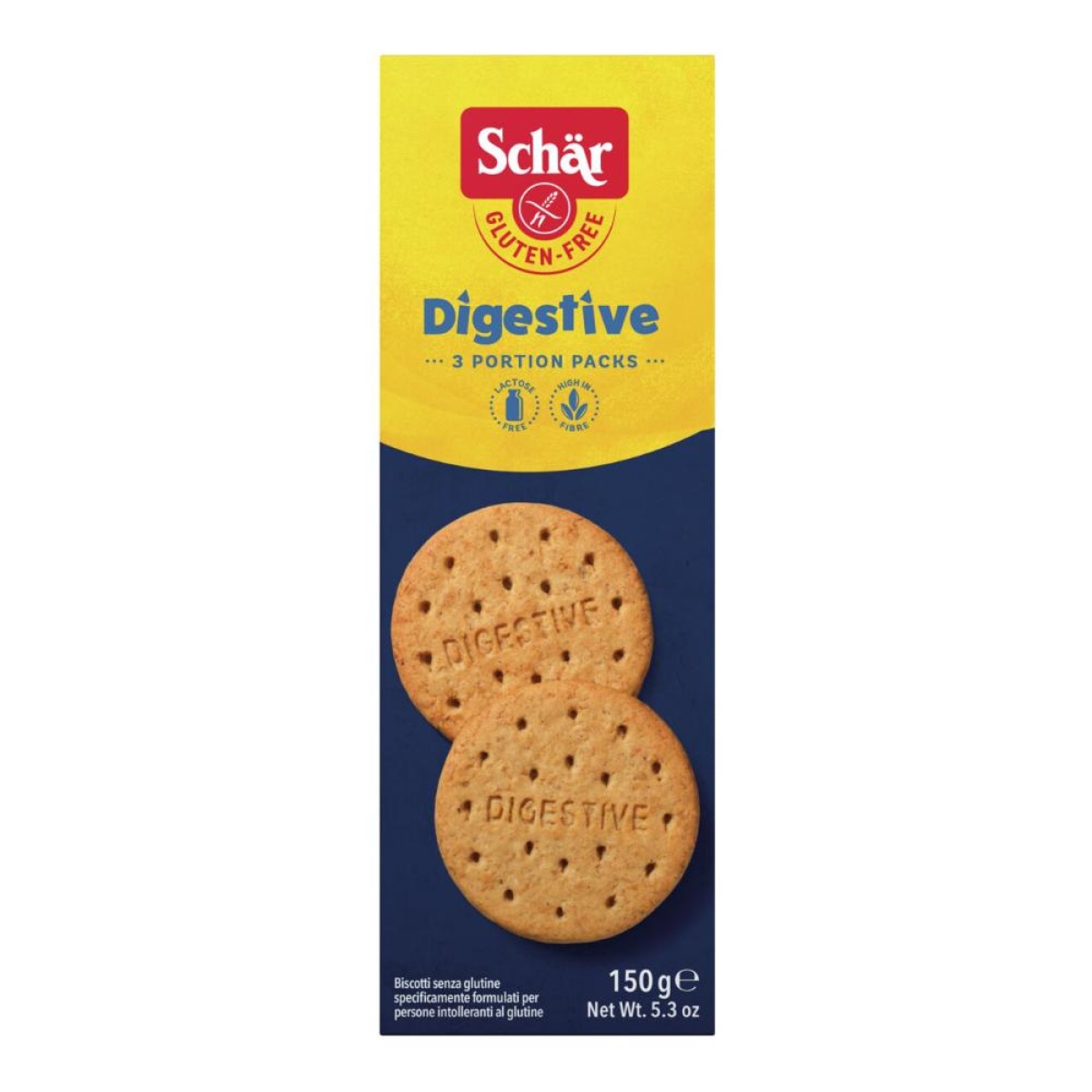 Trova Offerte di Biscotti schar digestive senza glutine e lattosio, 150g e compra online