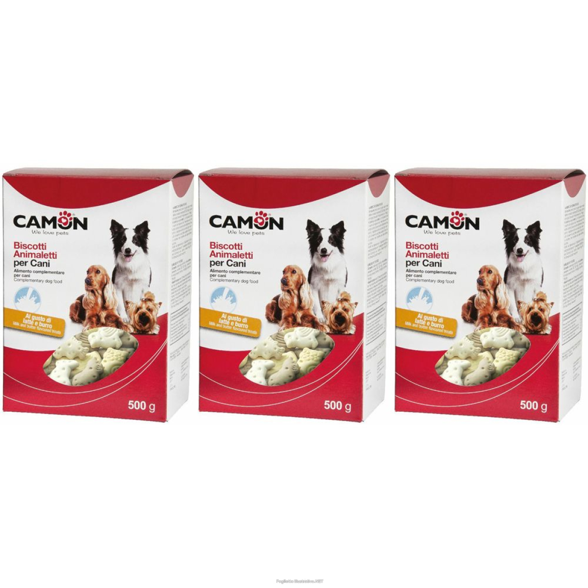 Trova Offerte di biscotto animaletti 500g set da 3 3x500 g e compra online