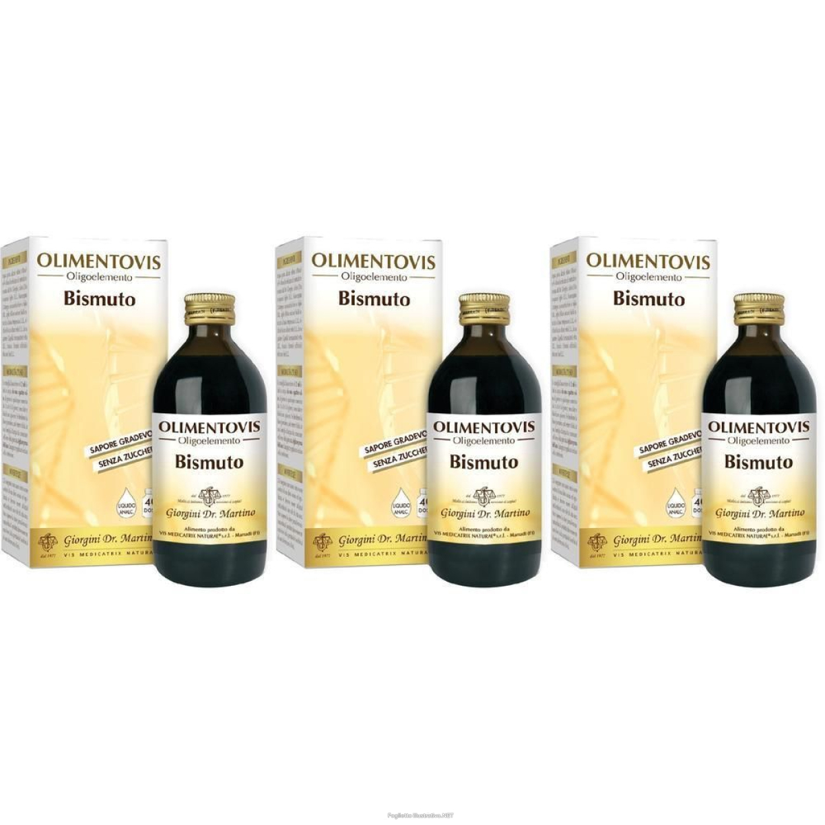 Trova Offerte di bismuto olimentovis 200 ml 3x200 ml soluzione e compra online