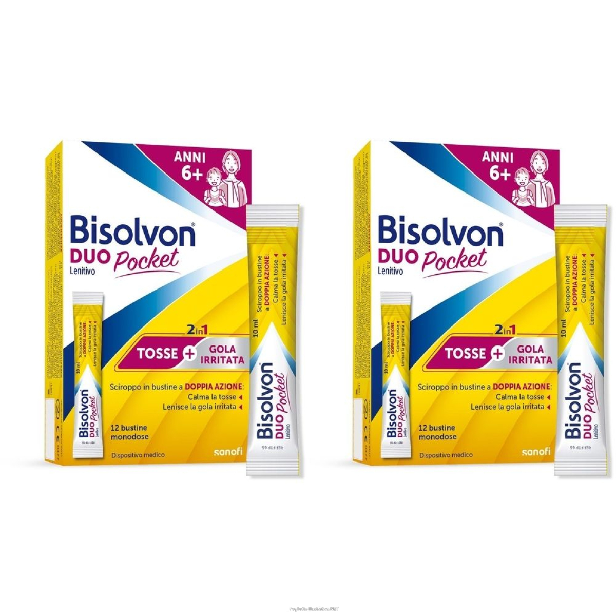 Trova Offerte di bisolvon duo pocket sciroppo per tosse secca, grassa, gola irrit e compra online