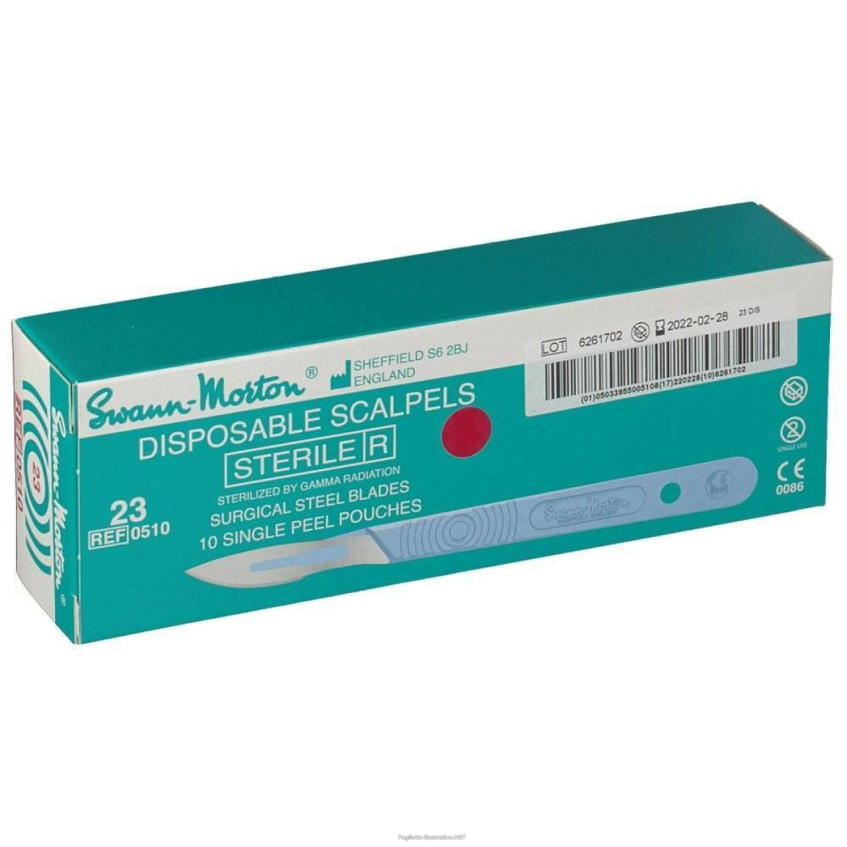 Trova Offerte di bisturi sterile monouso no. 23 10 st e compra online