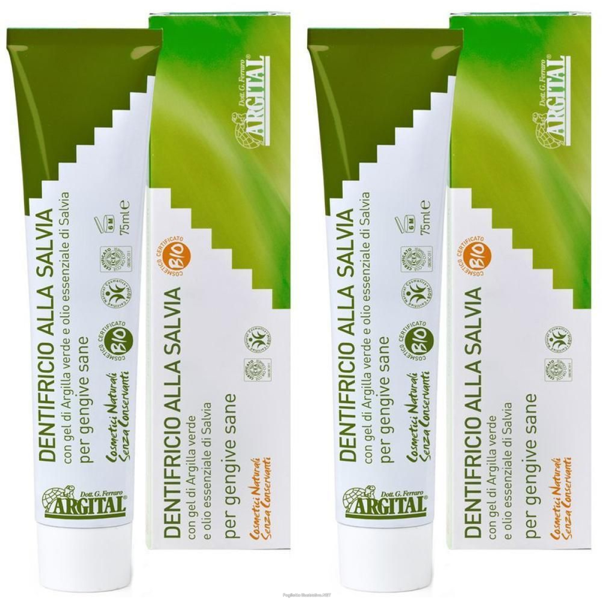 Trova Offerte di bital-salvia dentifricio alla salvia 2x75 g e compra online