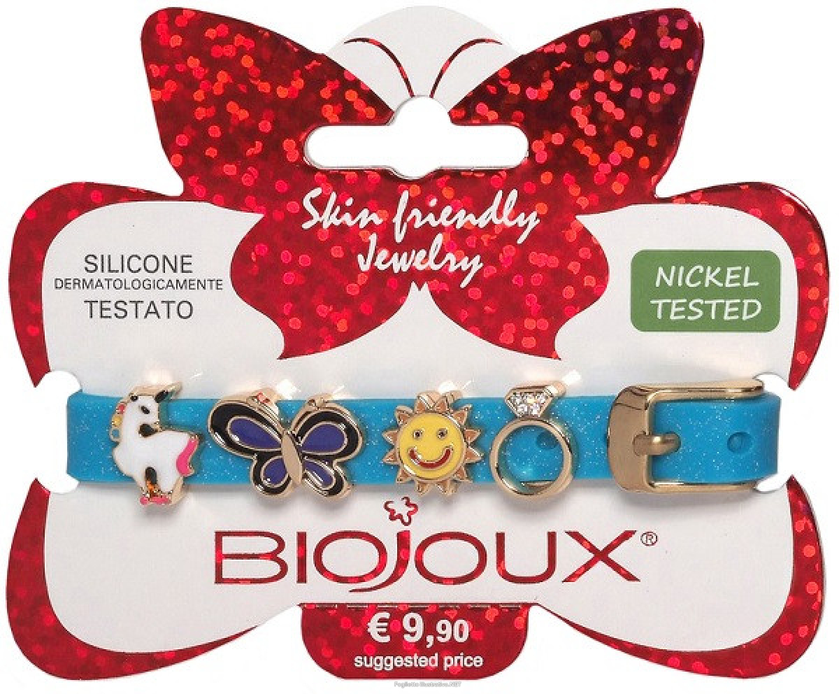 Trova Offerte di bjb019 bracciale silicone blue gold plated e compra online
