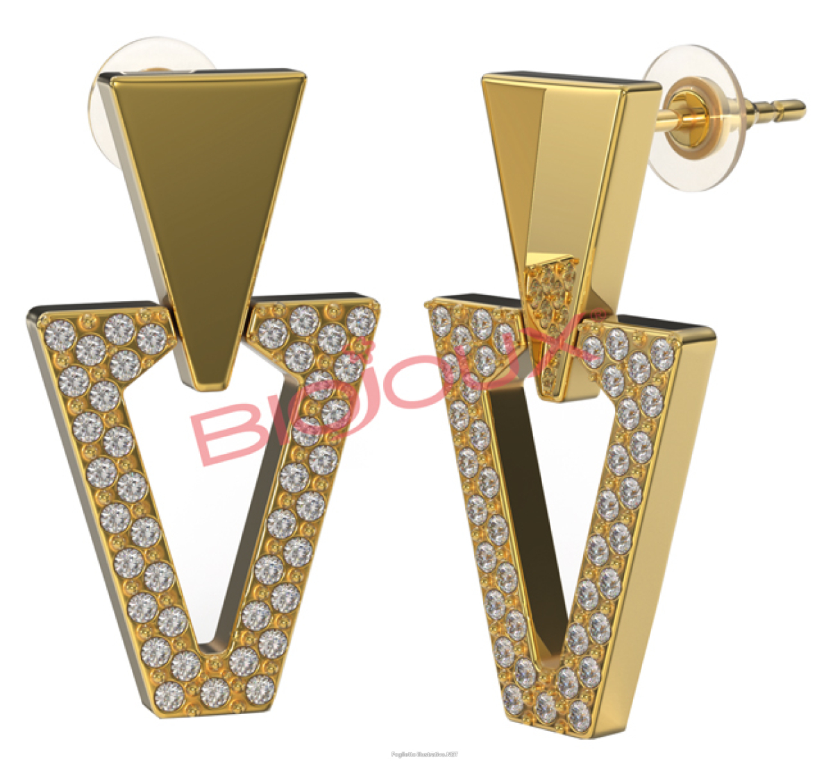 Trova Offerte di bjt328 orecchini emily gold plated e compra online