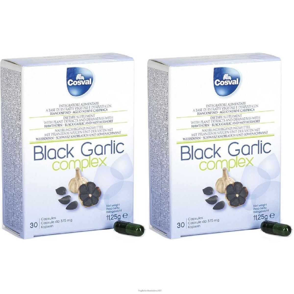 Trova Offerte di Black Garlic Complex Capsule 2x30 Pezzi e compra online