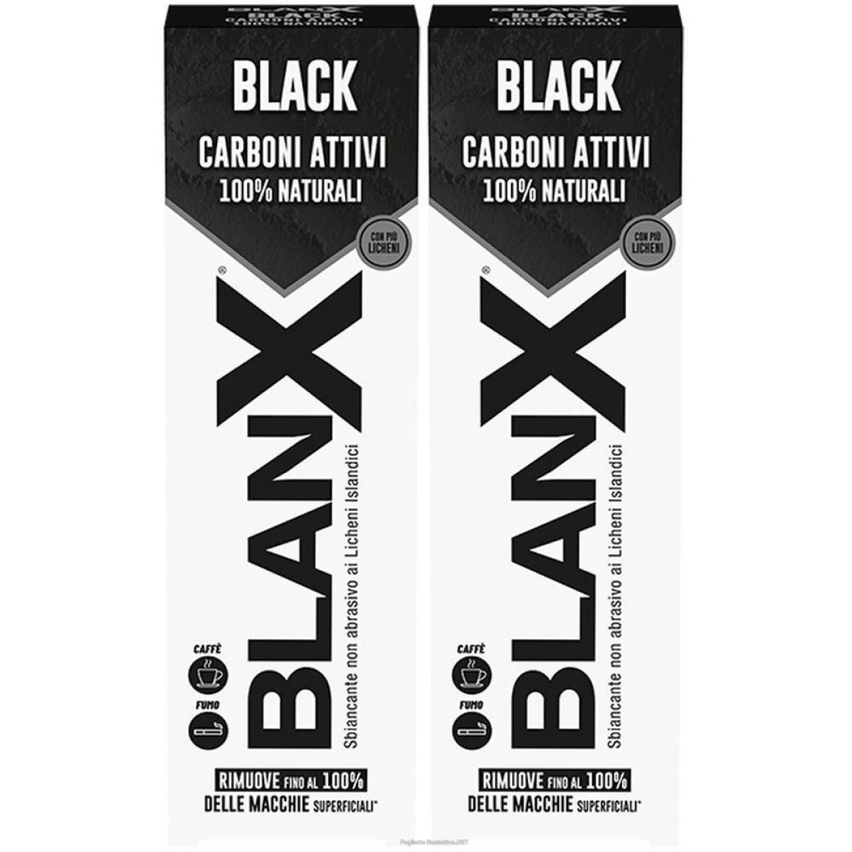 Trova Offerte di blanx black carbone dentifricio 75 ml 2x75 ml e compra online