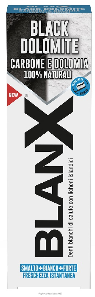 Trova Offerte di blanx black dolomite dentifricio sbiancante con carbone e dolomia 100% naturali 75ml e compra online
