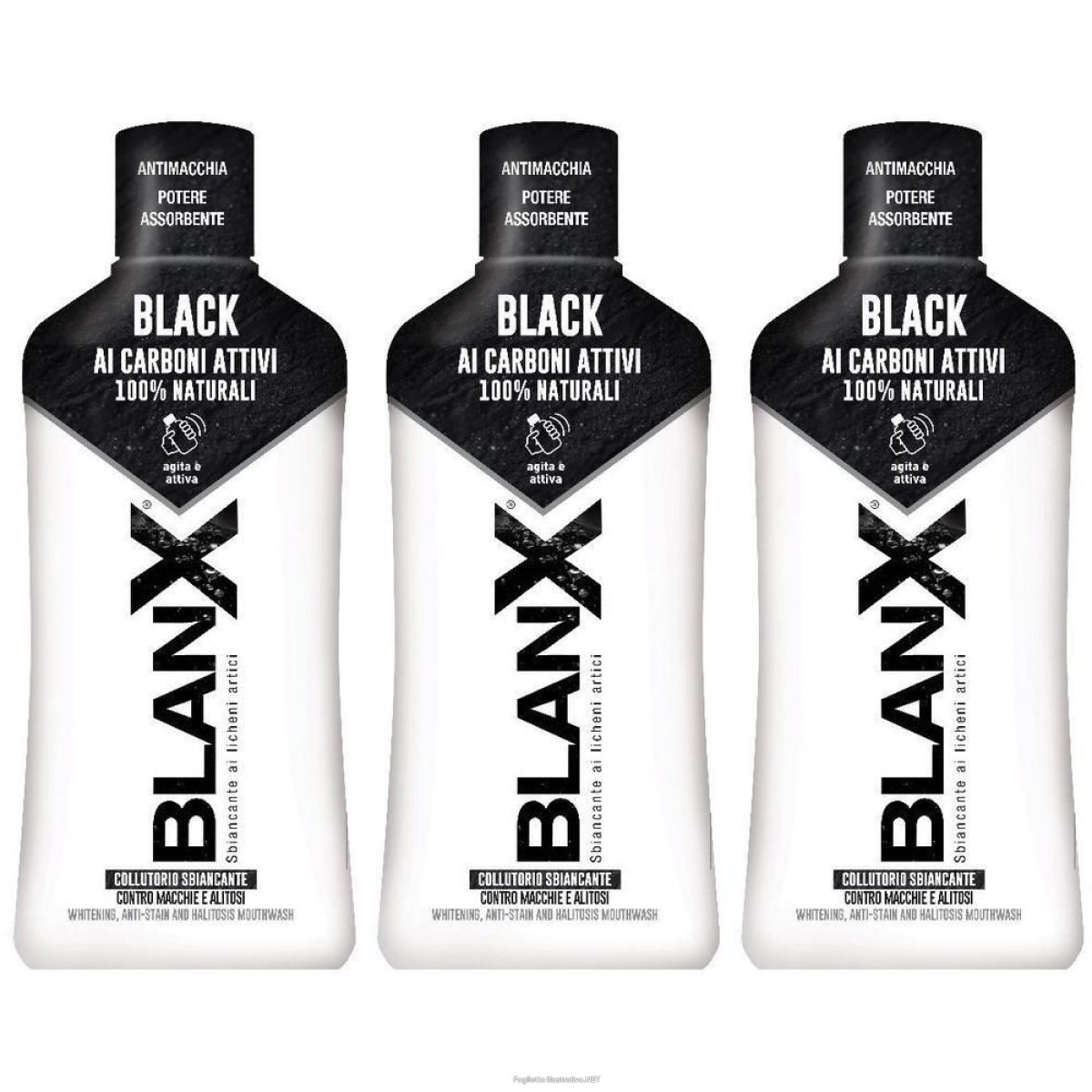 Trova Offerte di blanx collutorio black 3x500 ml e compra online