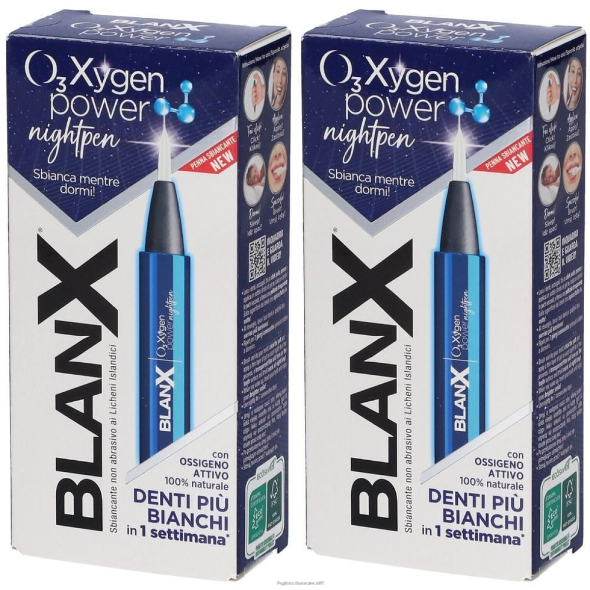 Trova Offerte di blanx o3x nightpen 2,5 ml 2x2,5 ml altro e compra online
