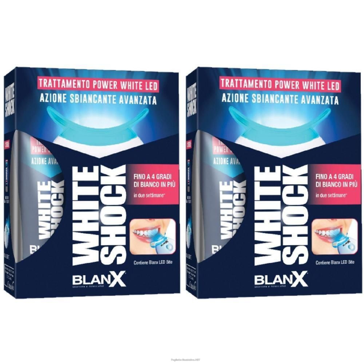Trova Offerte di blanx white shock trattamento intensivo sbiancante 2x30 ml dentifricio e compra online