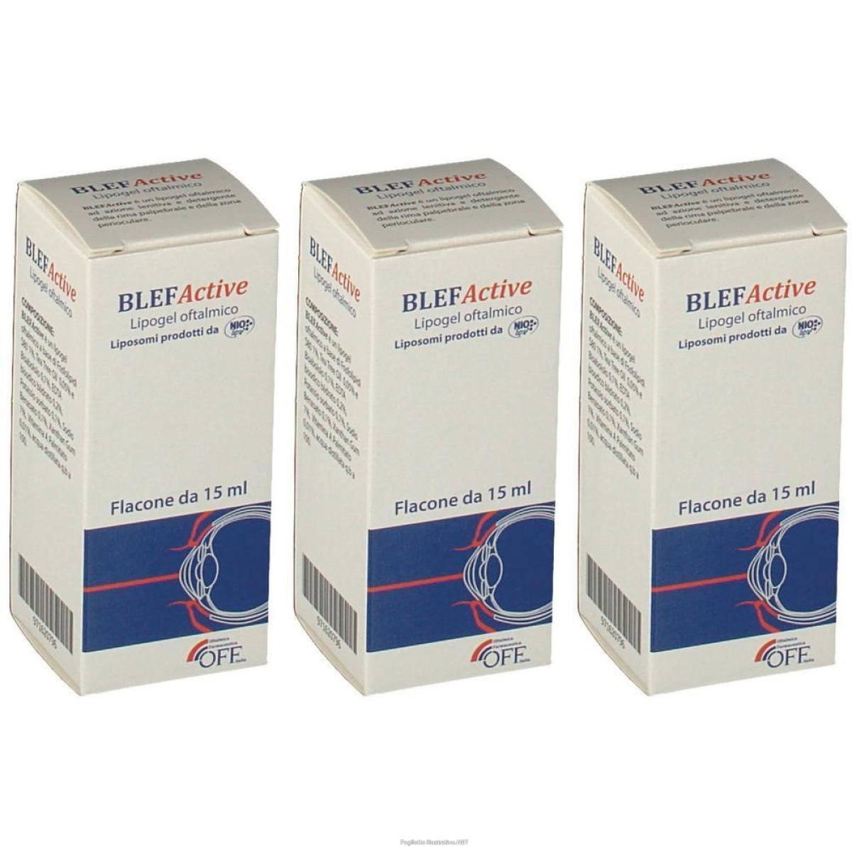 Trova Offerte di blefactive lipogel oftalmico 3x15 ml gel e compra online