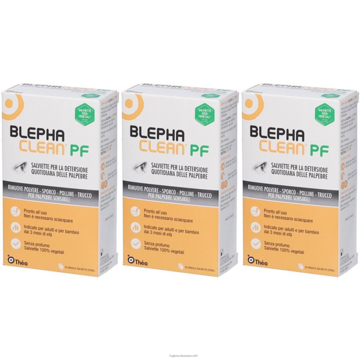 Trova Offerte di blephaclean pf salviette detersione quotidiana palpebre senza profumo e compra online