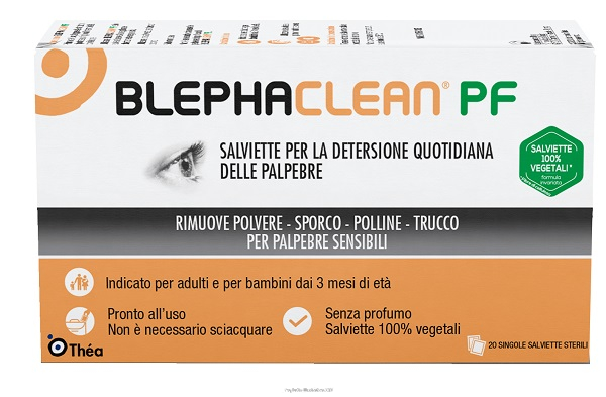 Trova Offerte di blephaclean pf salviette per la detersione quotidiana delle palpebre 20 salviette e compra online