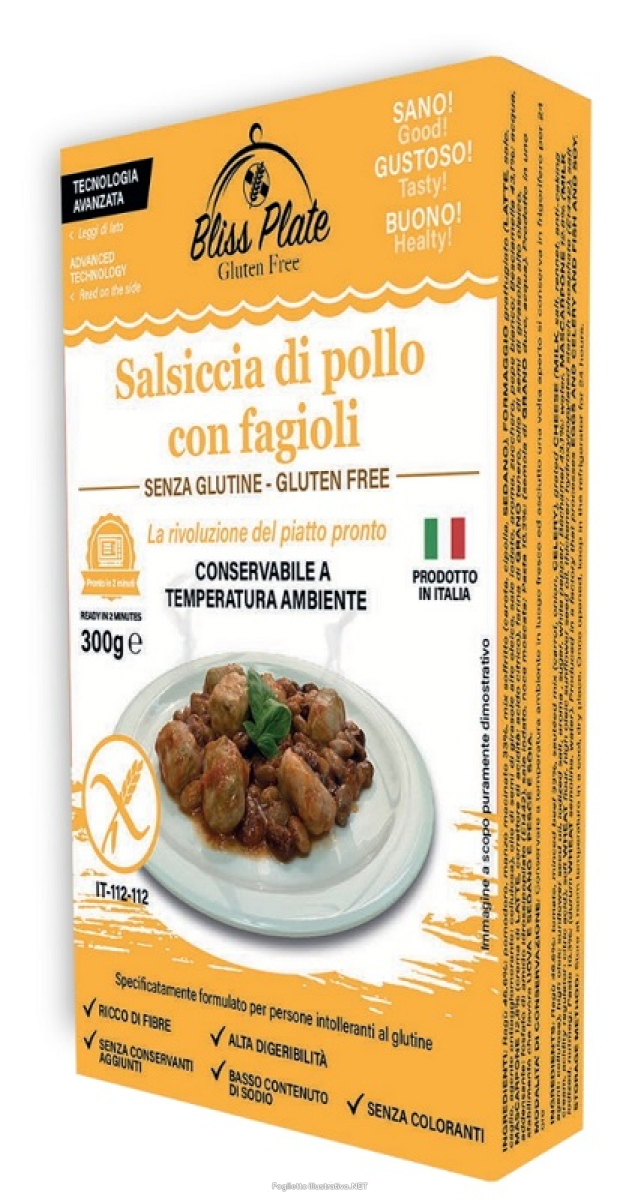 Trova Offerte di bliss plate salsiccia pollo con fagioli 300 g e compra online