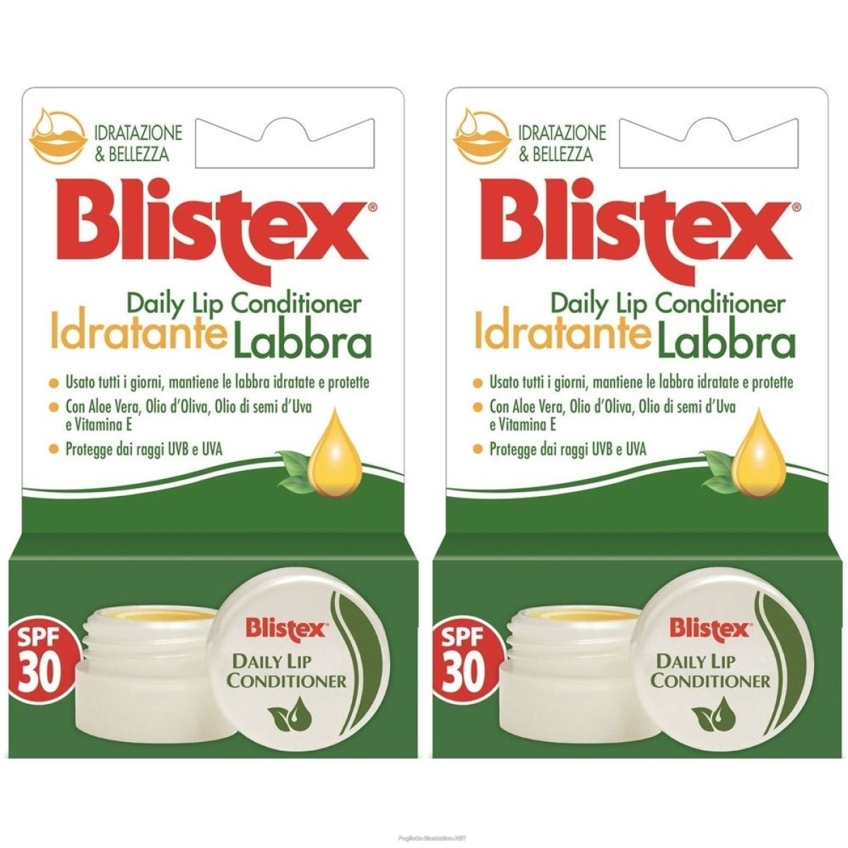 Trova Offerte di blistex idratante labbra set da 2 2x7 ml protezione per le labbra e compra online