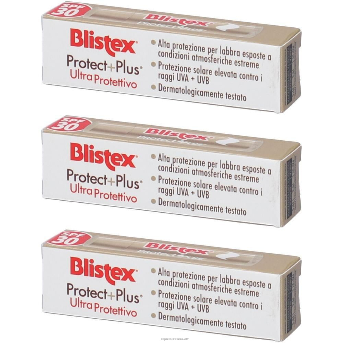 Trova Offerte di blistex protect +plus spf 30 3x4,25 g e compra online