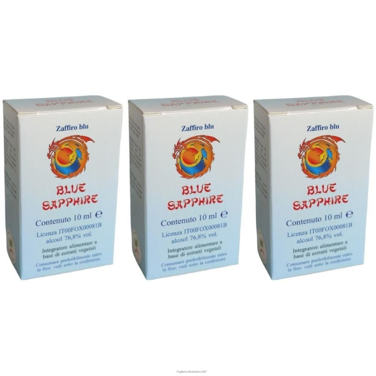 Trova Offerte di blue sapphire liquido 10 ml 3x10 ml e compra online