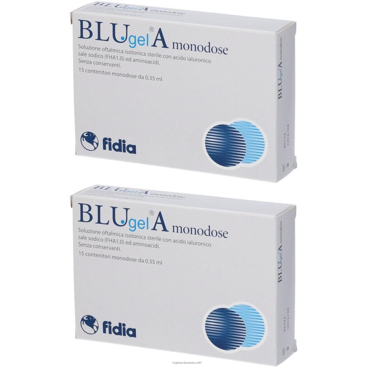 Trova Offerte di blugel a soluzione oftalmica monodose 2x15x0,35 ml pipette monodose e compra online