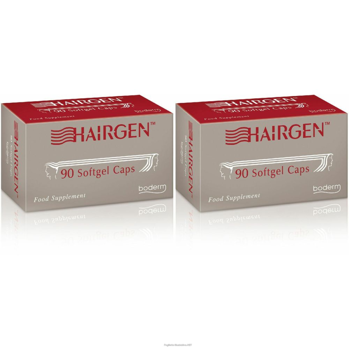 Trova Offerte di boderm hairgen™ set da 2 2x90 pc capsule e compra online