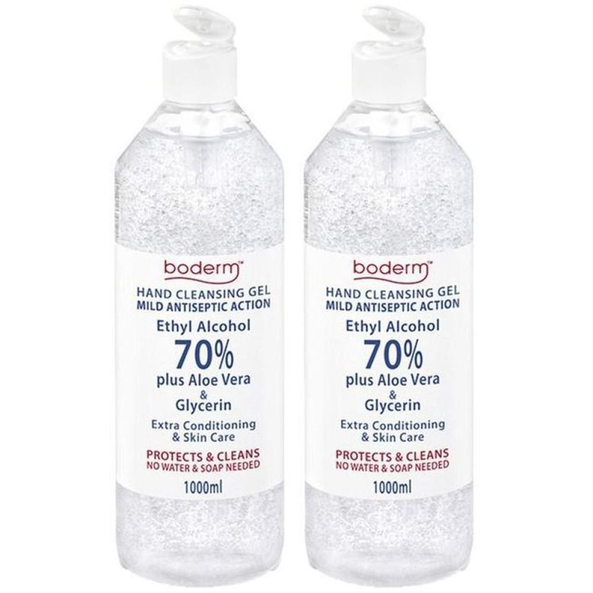 Trova Offerte di Boderm hand cleansing gel 70% 1 litro 2x1000 ml e compra online