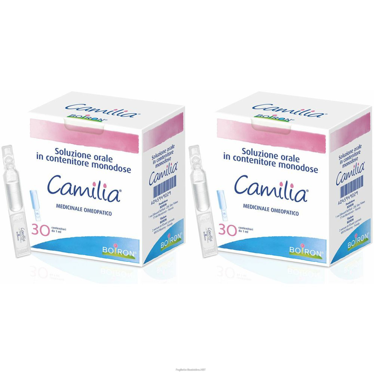 Trova Offerte di boiron camilia® set da 2 2x30 pc globuli e compra online