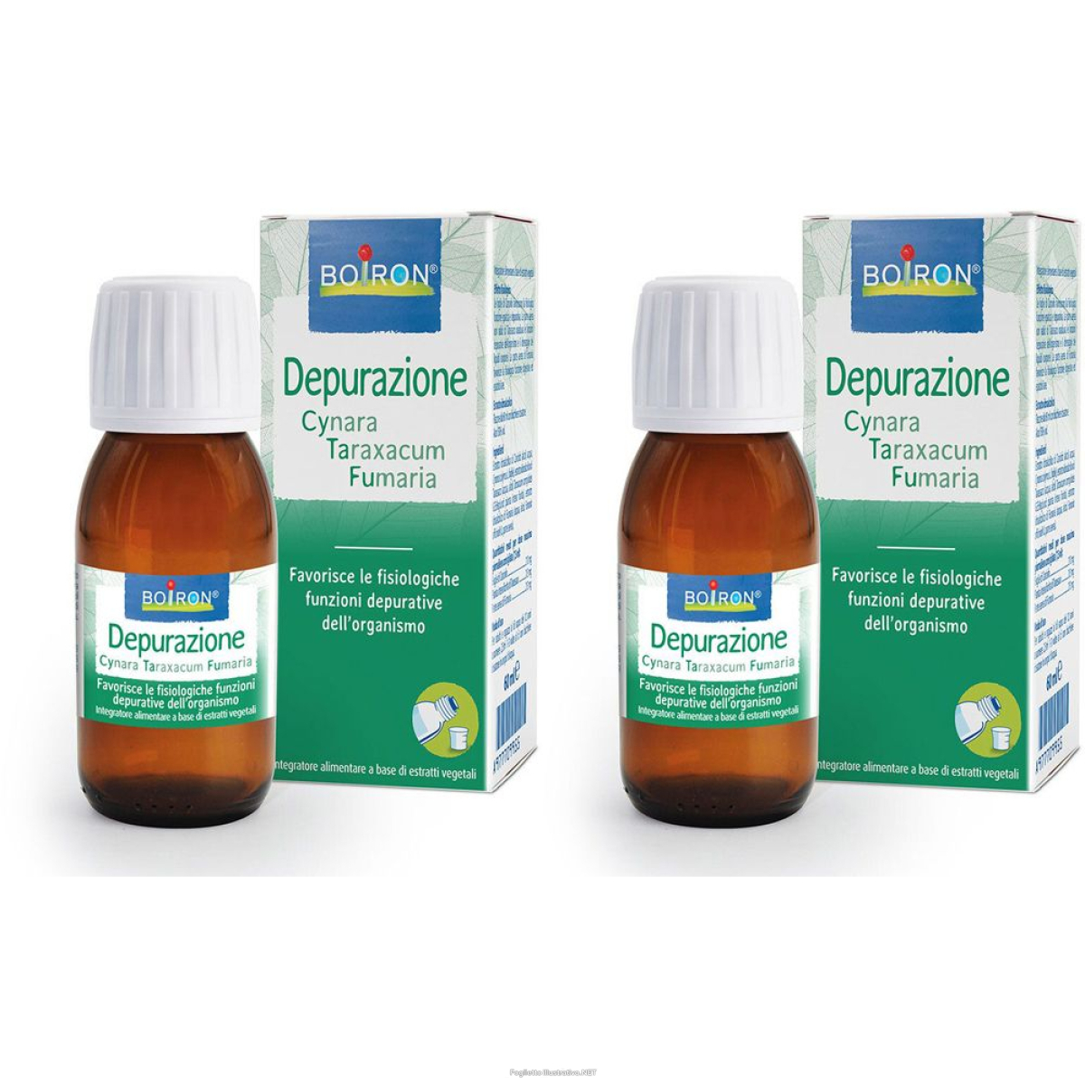 Trova Offerte di boiron® depurazione cynara taraxacum fumaria set da 2 2x60 ml soluzion e compra online