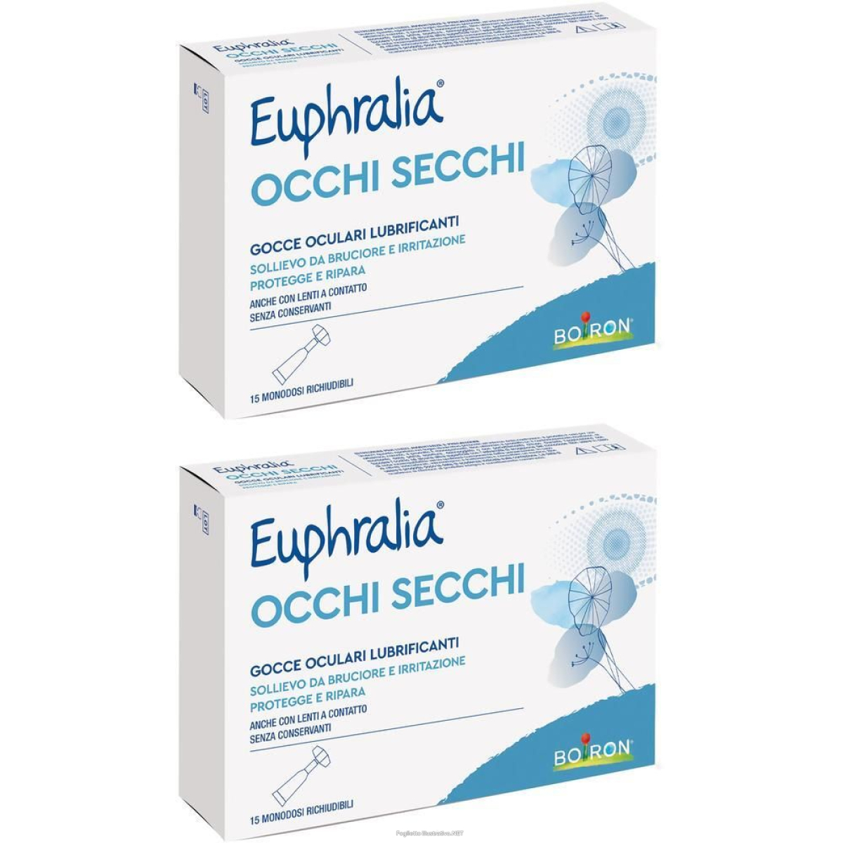 Trova Offerte di boiron euphralia occhi secchi monodosi 2x15x0,5 ml gocce oftalmiche e compra online