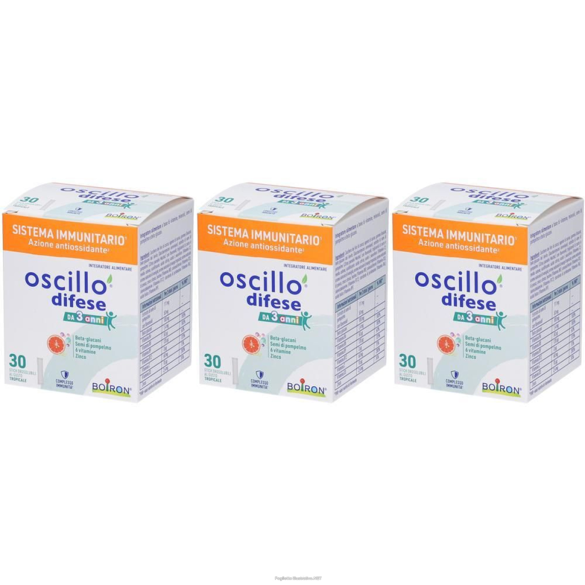 Trova Offerte di boiron oscillo difese da 3 anni stick orali 3x1 st e compra online