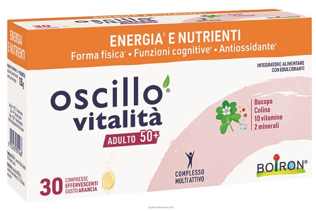 Trova Offerte di boiron oscillo vitalità 50+ integratore antiossidante per adulti energia fisica e mentale 30 compresse effervescenti e compra online