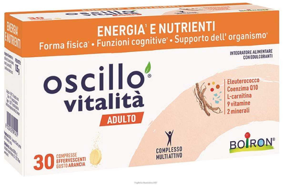 Trova Offerte di boiron oscillo vitalità adulto integratore di supporto energia fisica e mentale 30 compresse effervescenti e compra online