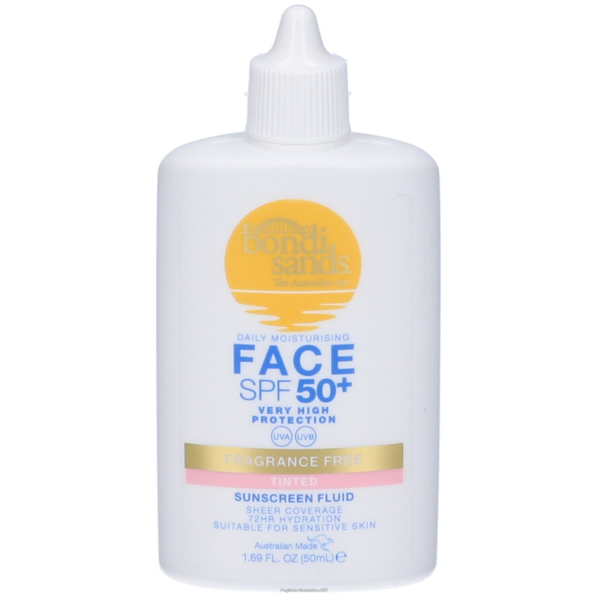 Trova Offerte di bondy sands fluido viso colorato senza profumo spf50+ 50 ml crema sola e compra online