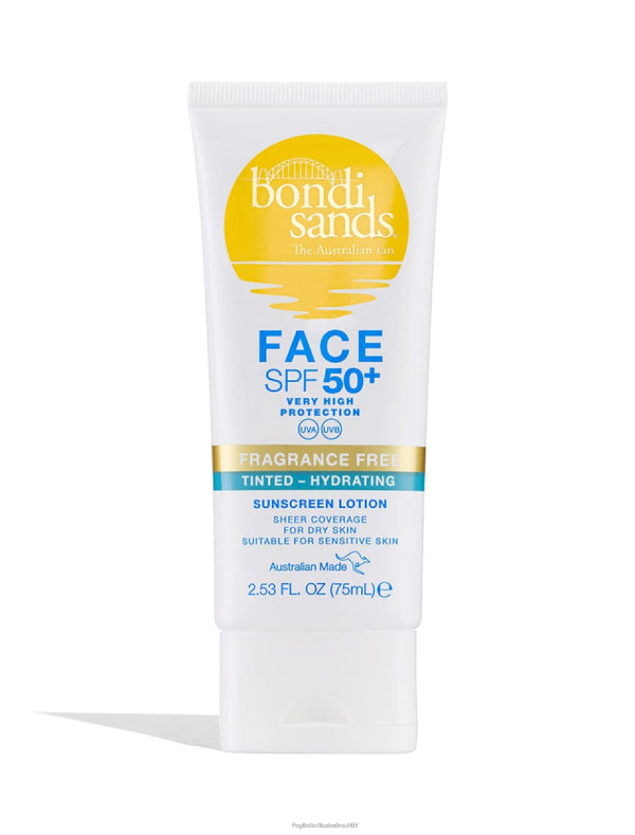 Trova Offerte di bondy sands lozione viso colorata idratante senza profumo spf50+ 75 ml e compra online