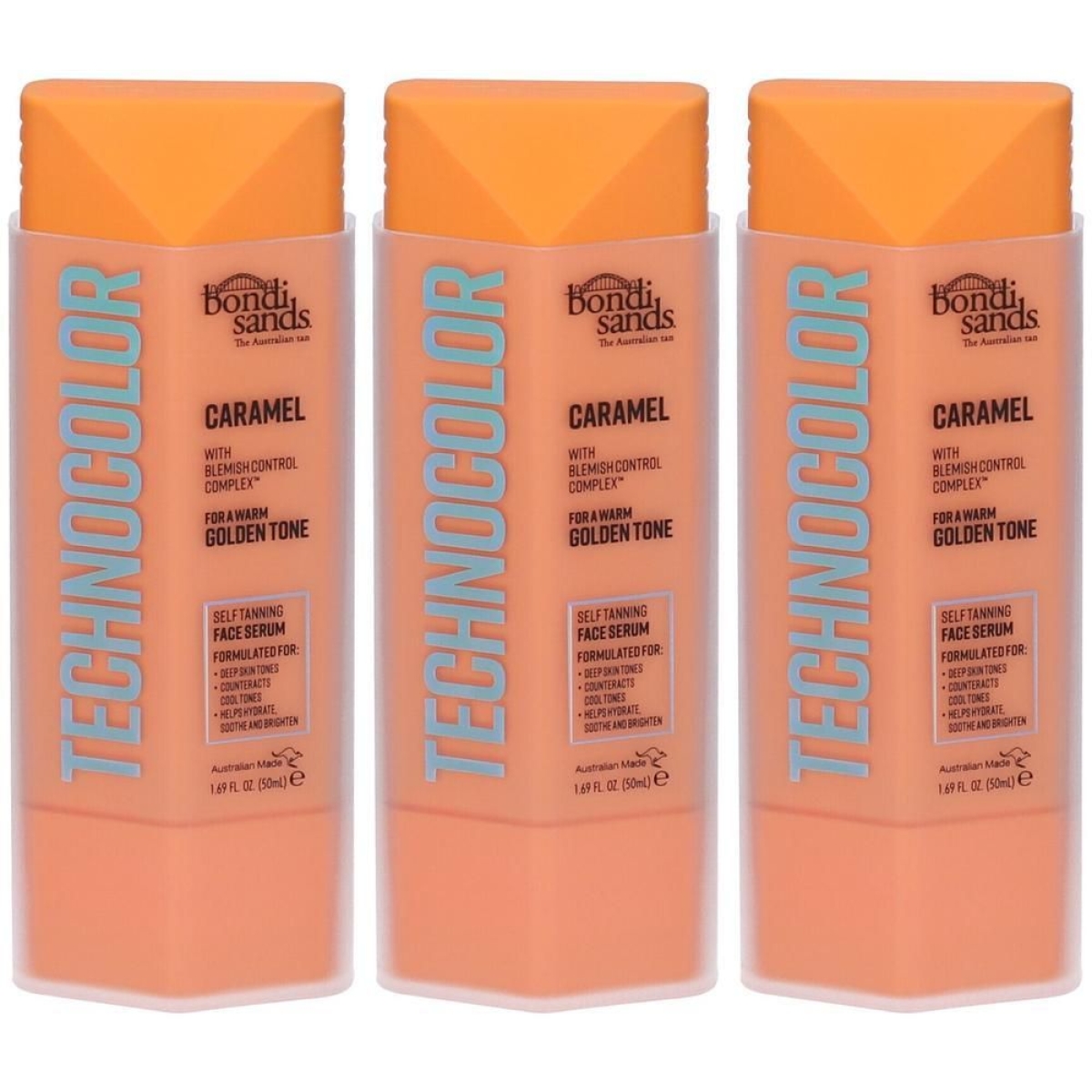 Trova Offerte di Bondy sands technocolor caramel siero viso autoabbronzante 3x50 ml e compra online