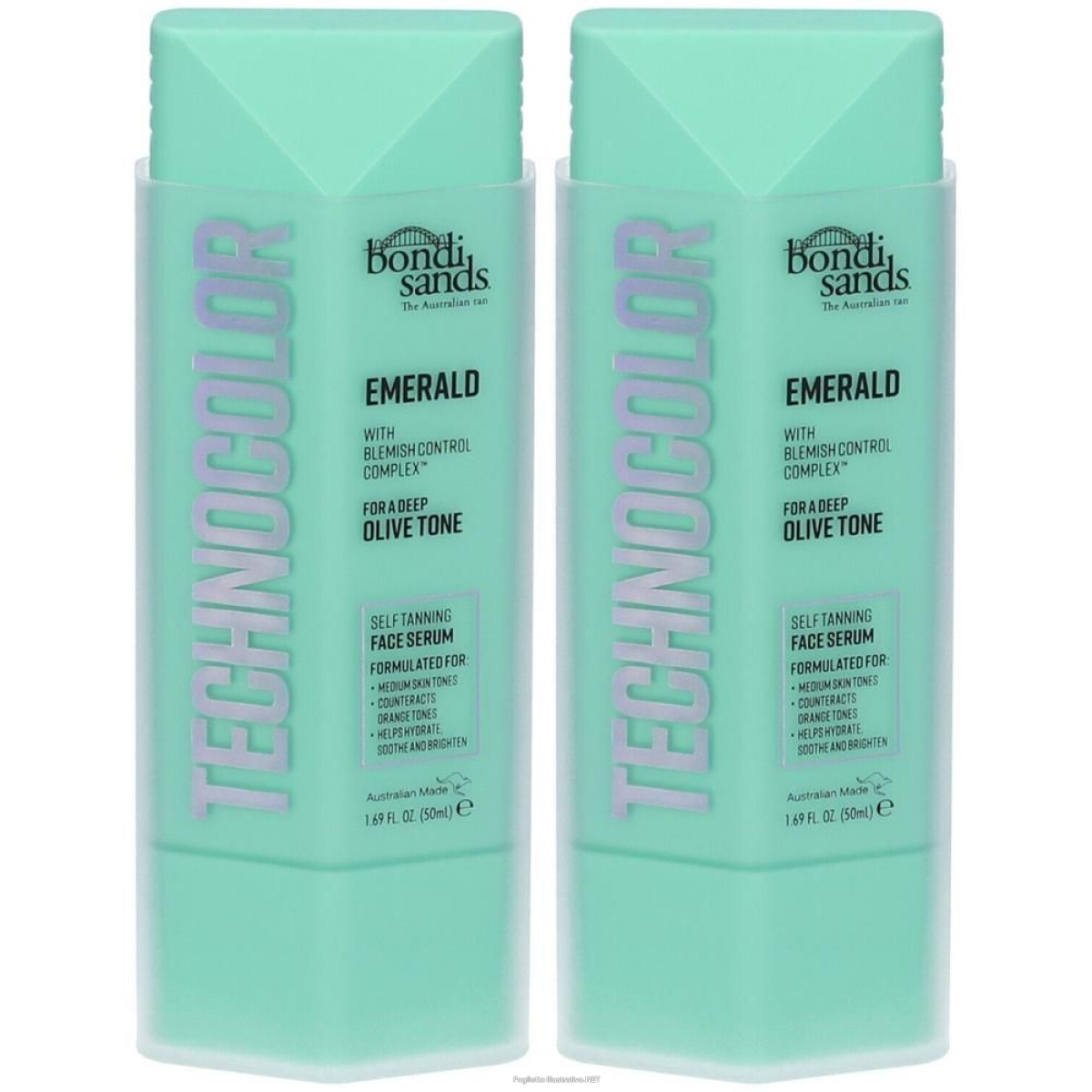 Trova Offerte di bondy sands technocolor emerald siero viso autoabbronzante 2x50 ml e compra online