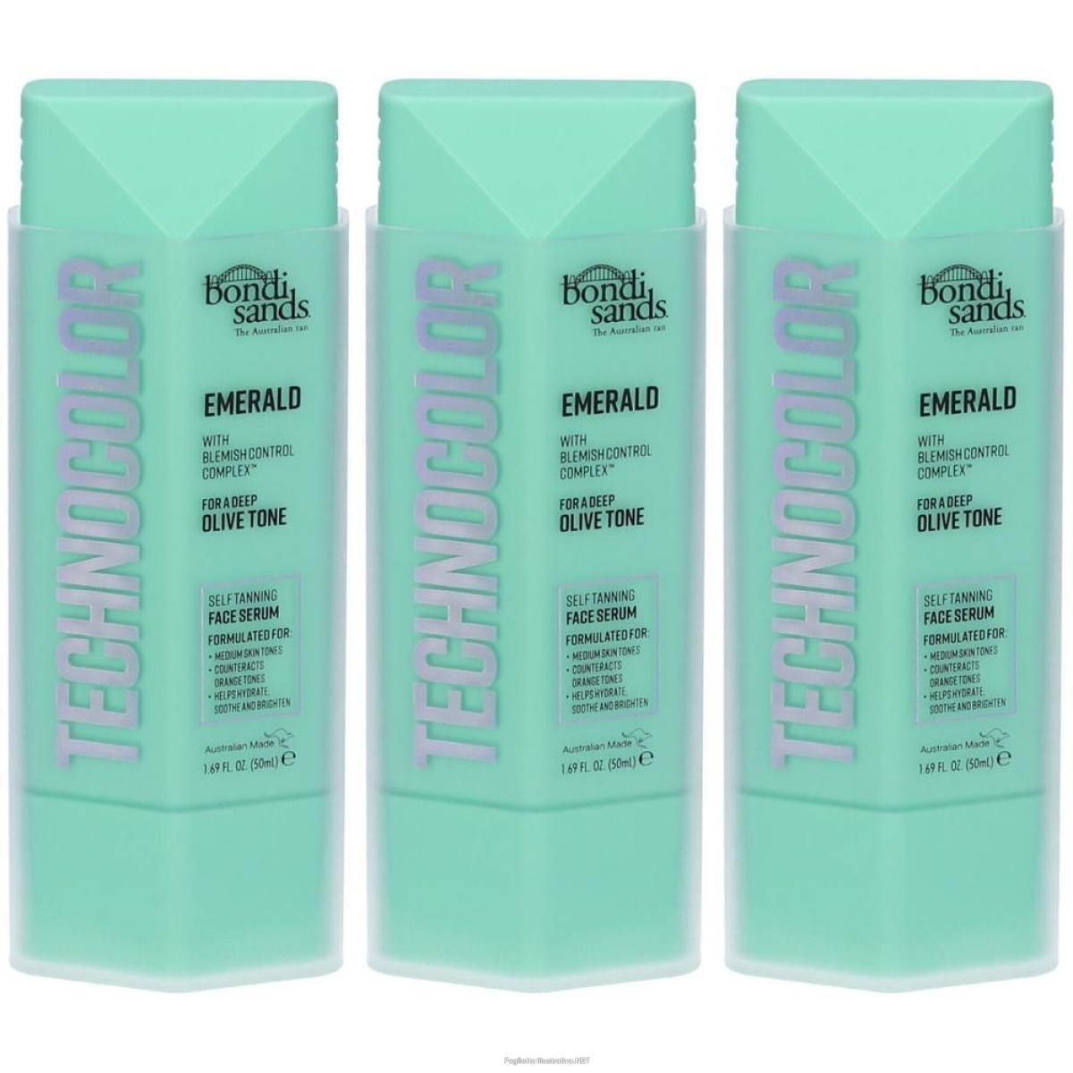 Trova Offerte di bondy sands technocolor emerald siero viso autoabbronzante 3x50 ml e compra online