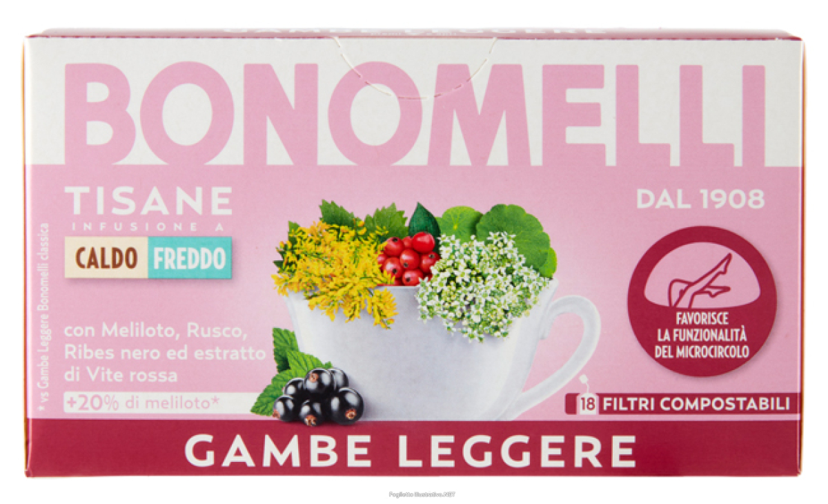 Trova Offerte di bonomelli tisana gambe 18filt e compra online