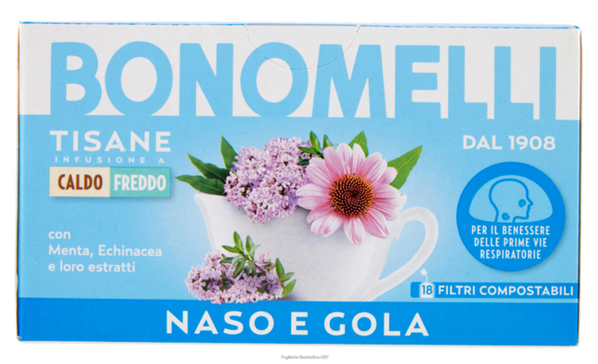 Trova Offerte di bonomelli tisana naso e gola 18 filtri e compra online