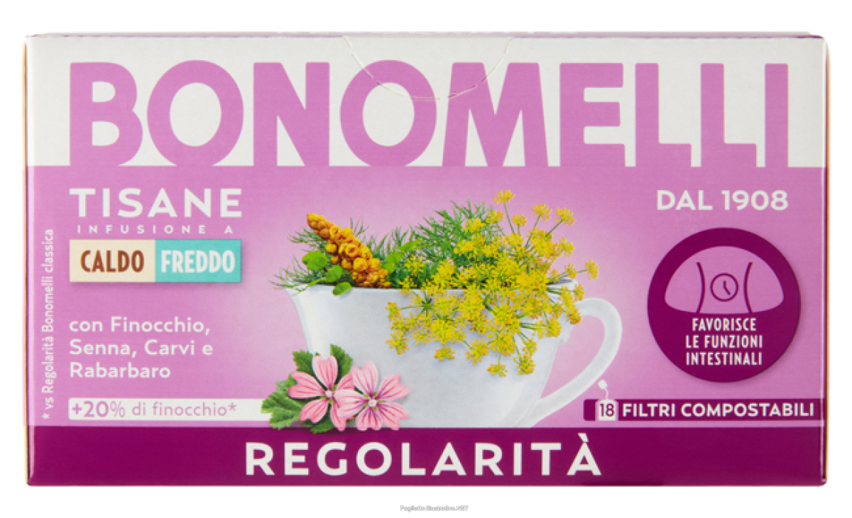 Trova Offerte di bonomelli tisana regolarita' 18 filtri e compra online
