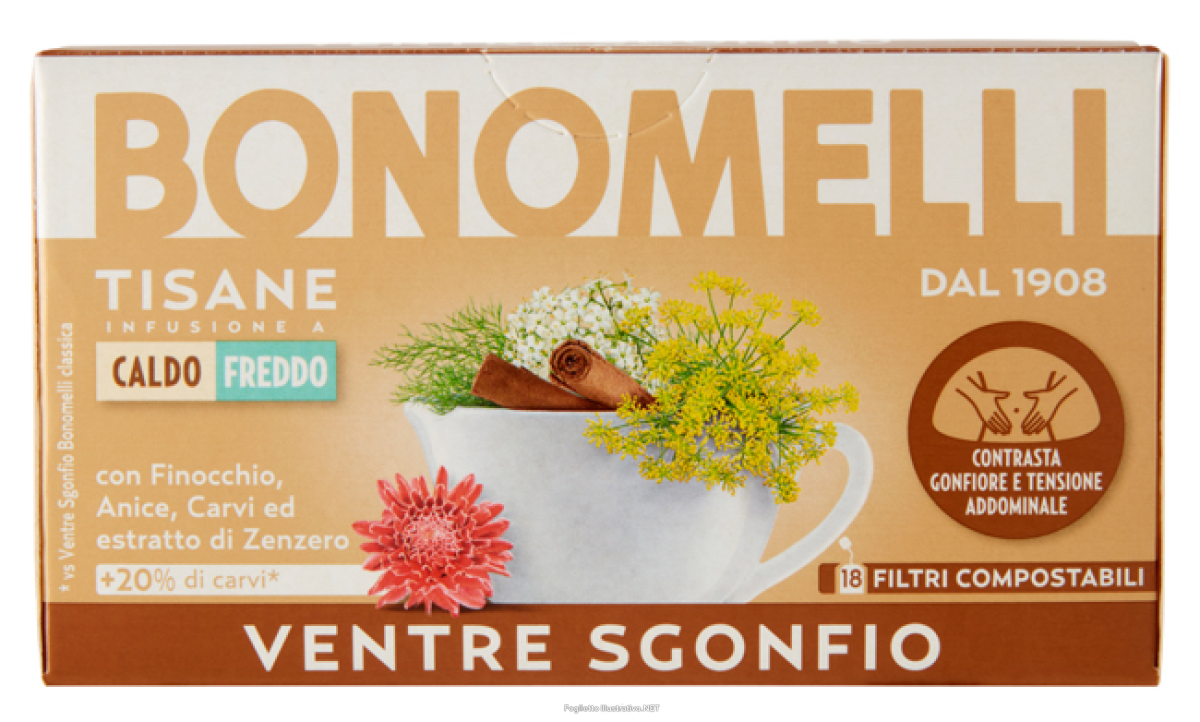 Trova Offerte di bonomelli tisana ventre sgonfio 18 filtri e compra online