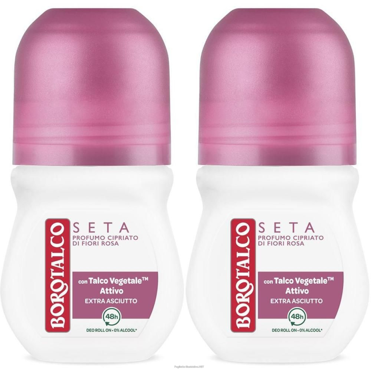 Trova Offerte di borotalco deodorante seta roll on (50ml) 2x50 ml e compra online