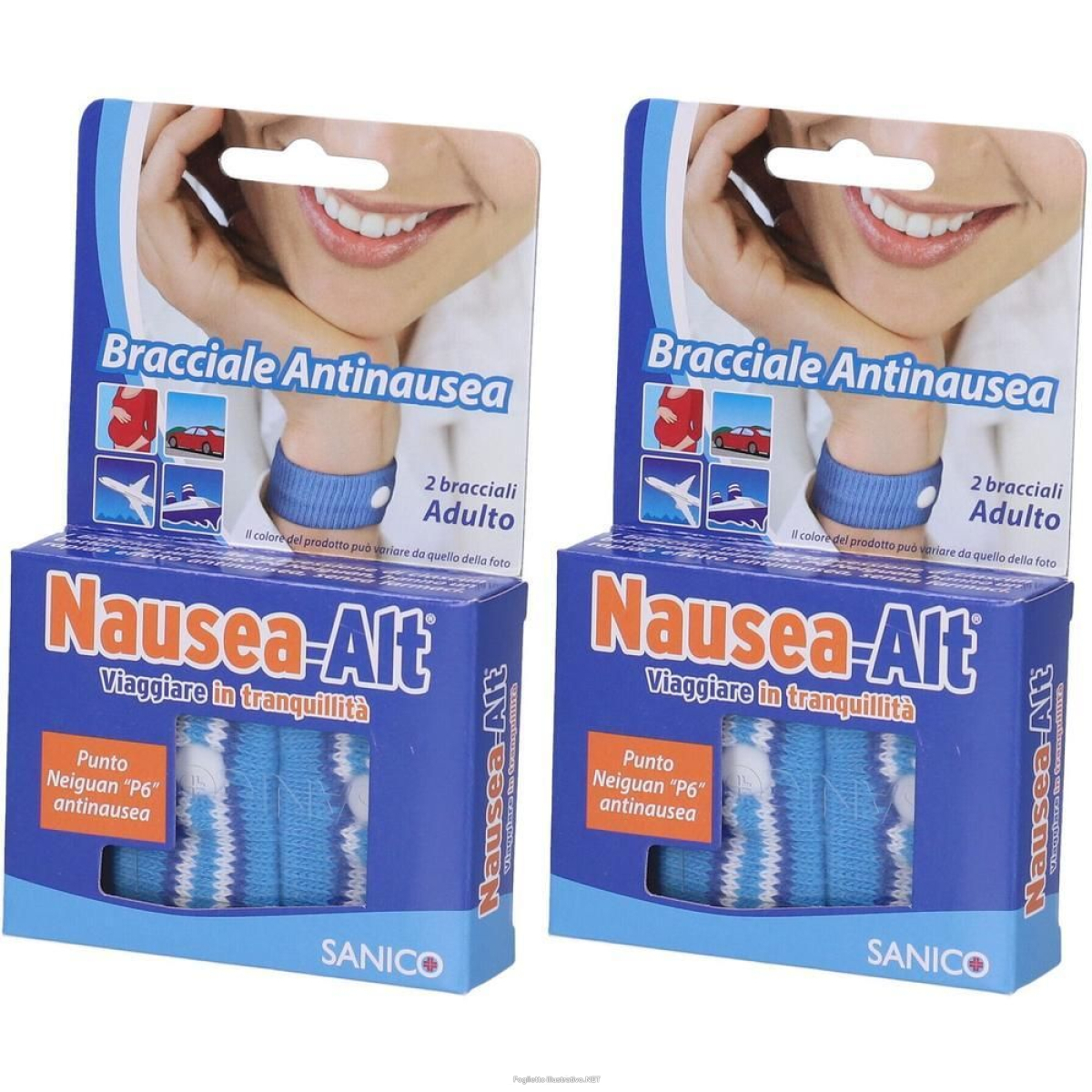 Trova Offerte di bracciale antinausea adulto nausea-alt 2x1 st e compra online
