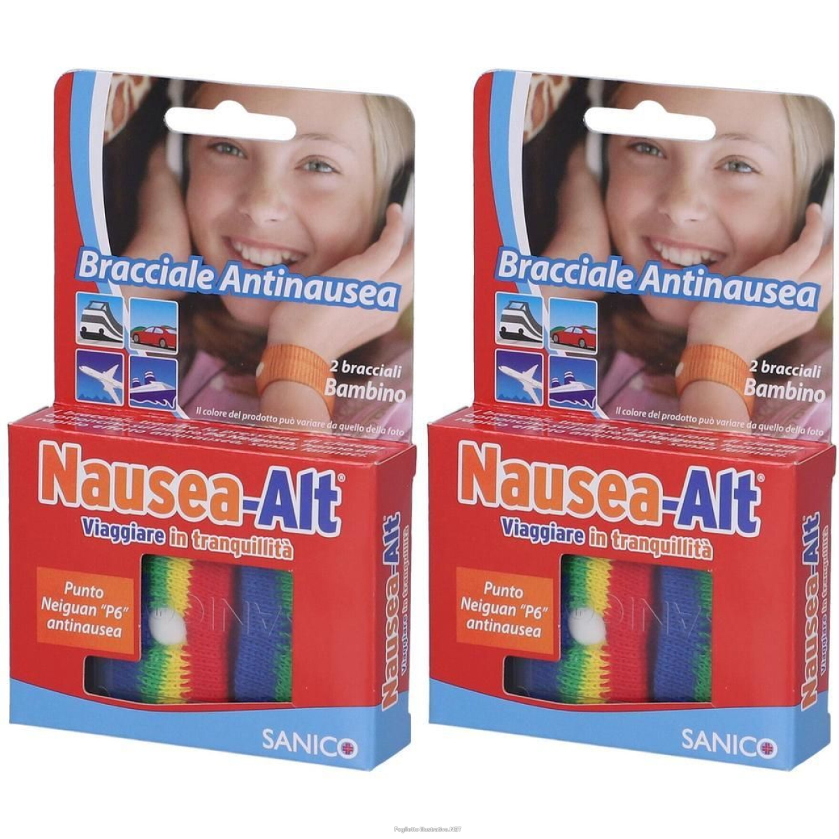 Trova Offerte di bracciale antinausea bambino nausea-alt 2x1 st e compra online