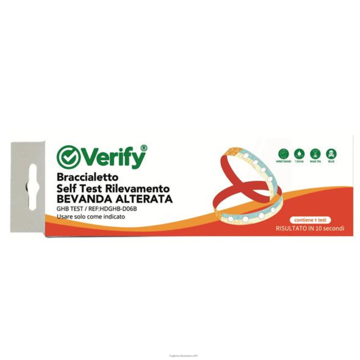Trova Offerte di bracciale verify self test rilevamento bevanda alterata e compra online